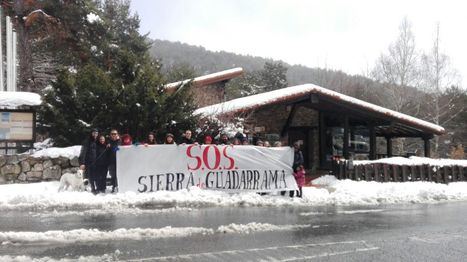 Firmas y cruces contra el Plan Rector de Uso del Parque Nacional de la Sierra de Guadarrama