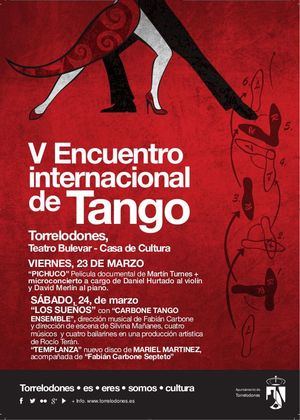 El V Encuentro Internacional de Tango trae a Torrelodones cine, música y baile