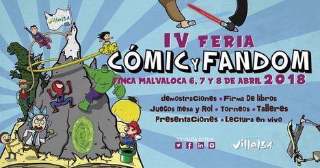La Feria del Comic y Fandom celebra del 6 al 8 de abril su cuarta edición