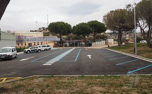 Abierto al público el nuevo aparcamiento del Polideportivo de Torrelodones