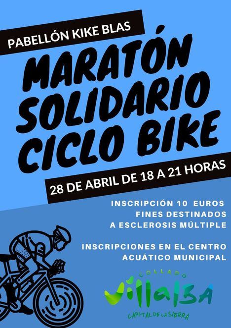 Maratón Solidario de Ciclo Bike, a favor de la esclerosis múltiple