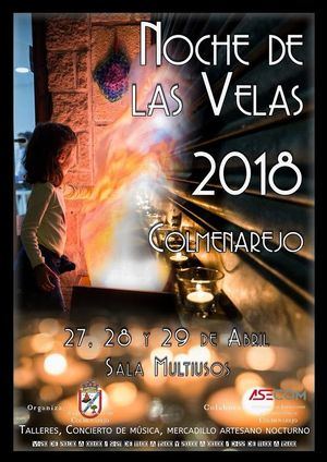 Colmenarejo celebra la Noche de las Velas del 27 al 29 de abril