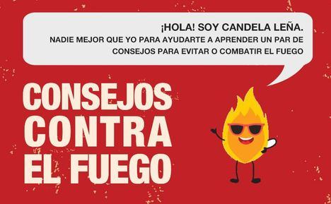 Los consejos de Candela Leña, nueva campaña informativa sobre incendios forestales