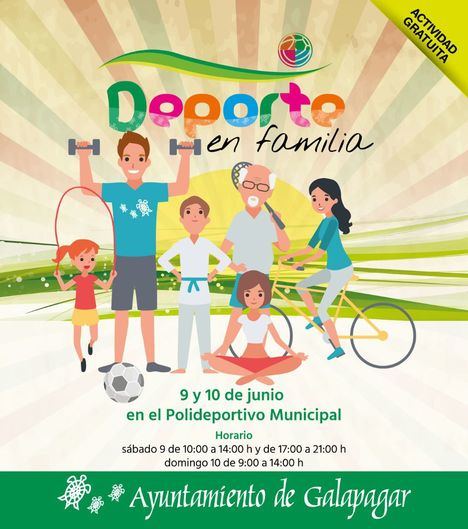 I Fiesta del deporte y la familia en Galapagar