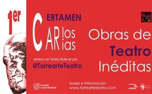 I Certamen Carlos Arias Obras de Teatro Inéditas