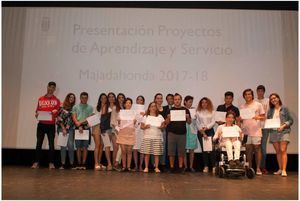 Los jóvenes majariegos presentan 12 proyectos colaborativos