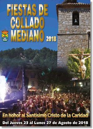 Collado Mediano celebra sus fiestas en honor al Cristo de la Caridad