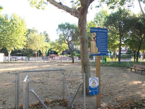Nueva zona de esparcimiento canino en el Parque de Clamart
