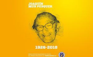 Partido en homenaje a Joaquín Mur Pesquer