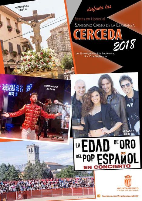 Cerceda celebra las fiestas en honor al Cristo de la Esperanza