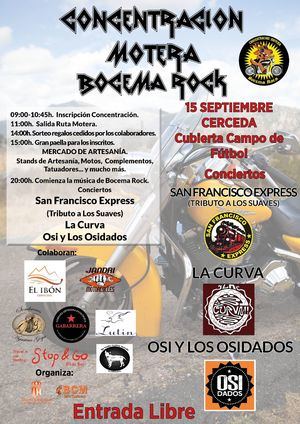 El Bocema Rock vuelve al recinto del Campo de Fútbol de Cerceda