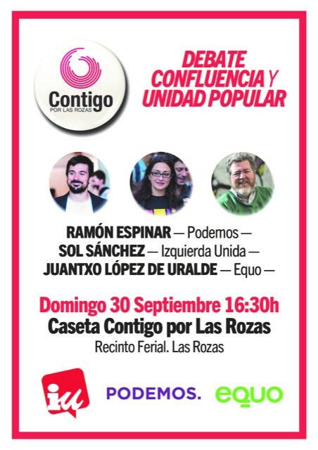 Fiestas con Conciencia en la caseta de Contigo por Las Rozas