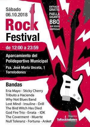 Dieciséis grupos para doce horas de maratón musical con ToRockLodones