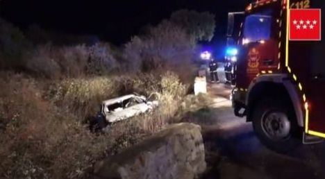 Un fallecido y tres heridos en un accidente en la M-618