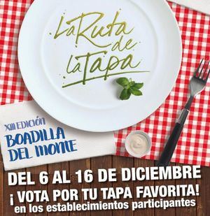 La edición de otoño de la Ruta de la Tapa de Boadilla, hasta el 16 de diciembre