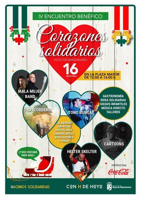 Música, rifas y actividades infantiles en el IV Encuentro de Corazones Solidarios