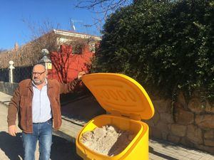 Arcones de sal para combatir las inclemencias invernales