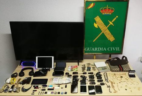 La Guardia Civil detiene a un individuo por participar en más de 20 de robos