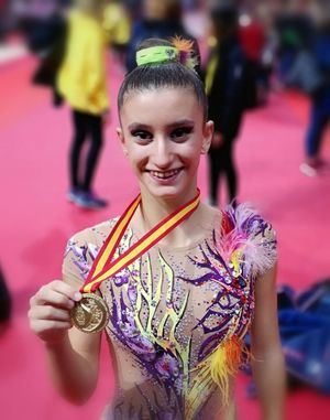 Marina Sierra: una campeona de gimnasia rítmica ‘Made in Torrelodones’