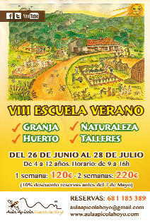 Escuela de naturalistas en el Aula Apícola de Hoyo