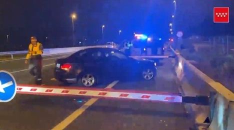 Un joven fallece atropellado en el kilómetro 21 de la A-6, a la altura de Las Rozas