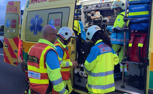 Una joven fallece atropellada en la vía de servicio de la A-6 en Torrelodones