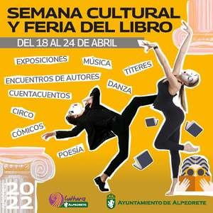 Del 18 al 24 de abril, Alpedrete celebra la Semana Cultural y Feria del Libro