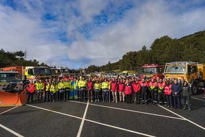 Más de 5.600 profesionales, 740 vehículos y dos helicópteros, preparados para hacer frente a las inclemencias invernales en la Comunidad de Madrid