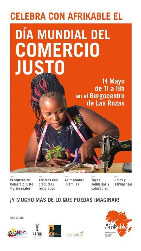 La ONG Afrikable celebra el Día del Comercio Justo con una jornada de puertas abiertas en Las Rozas