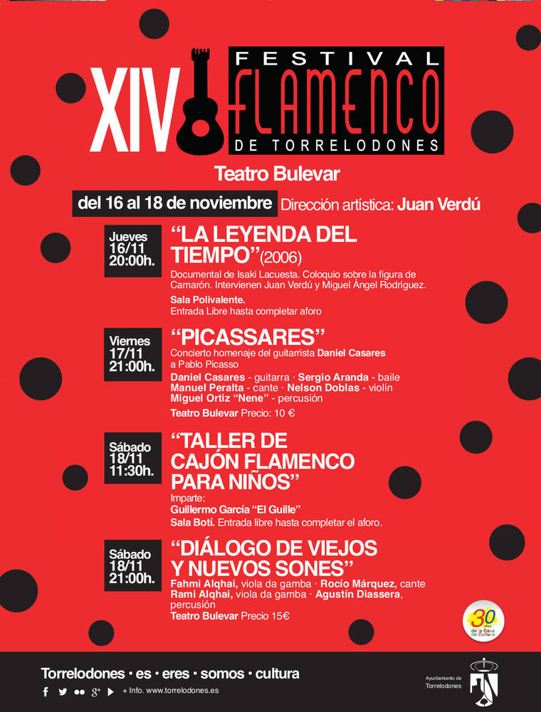 Talento joven para la XIV Edición del Festival Flamenco de Torrelodones