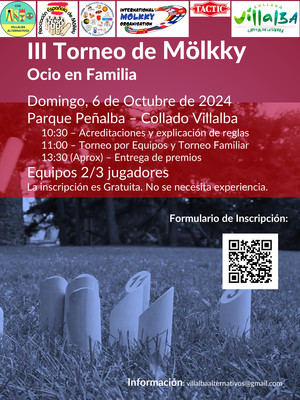 Collado Villalba organiza este fin de semana su III Torneo de Mölkky