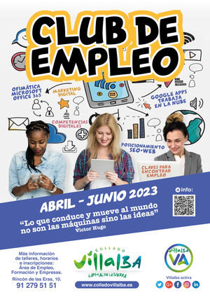 El Club del Empleo de Collado Villalba oferta seis talleres gratuitos