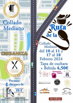 Collado Mediano celebra entre el 10 y el 18 de febrero su III Ruta de la Cuchara