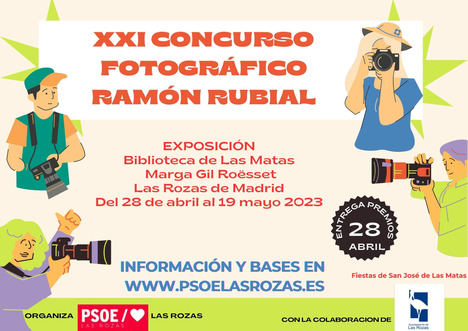 El PSOE de Las Rozas convoca la XXI edición del Certamen de Fotografía Ramón Rubial