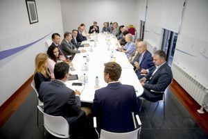 Representantes empresariales y sociales, en el Consejo Económico y Social de Las Rozas