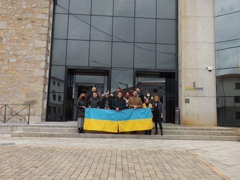 Collado Villalba muestra su solidaridad con los ciudadanos de Ucrania