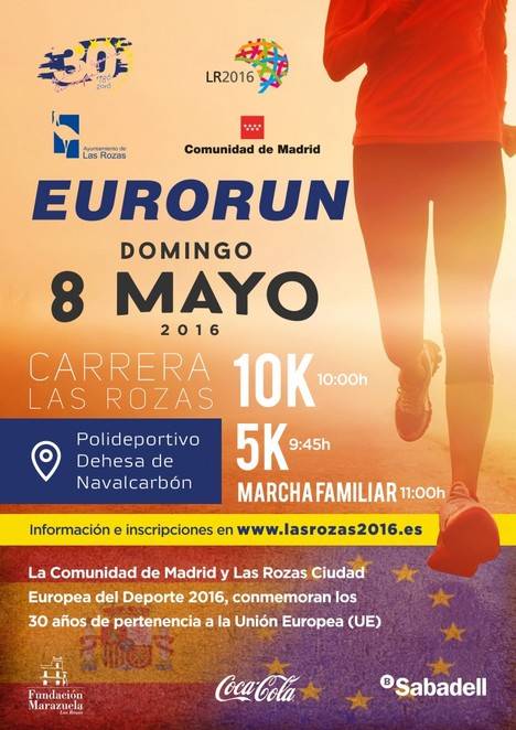 Las Rozas este domingo acoge la Carrera EURORUN