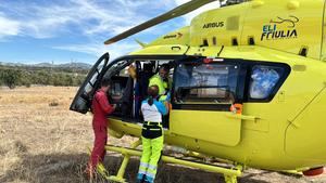 Un joven de 15 años, herido muy grave tras electrocutarse al tocar una torre de alta tensión en Galapagar