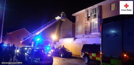 Explosión sin heridos en una vivienda de la calle Nueva de Torrelodones