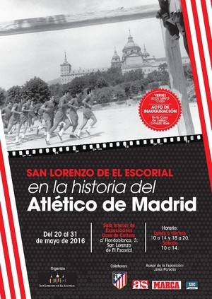 Las leyendas del Atlético de Madrid en San Lorenzo de El Escorial