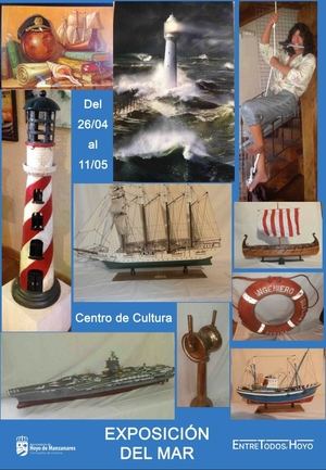 El mundo de la navegación, en una exposición en el Centro de Cultura de Hoyo de Manzanares