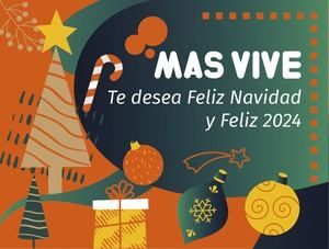 MasVive te desea Feliz Navidad y Feliz 2024