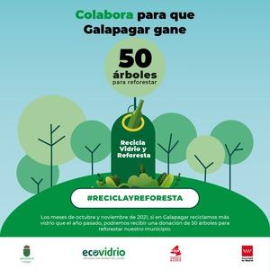 Galapagar, ganador de la campaña ‘Recicla y Reforesta’ organizada por Ecovidrio