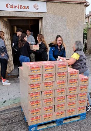 El Banco de Alimentos entrega a Galapagar 10 toneladas de ayuda para familias con pocos recursos