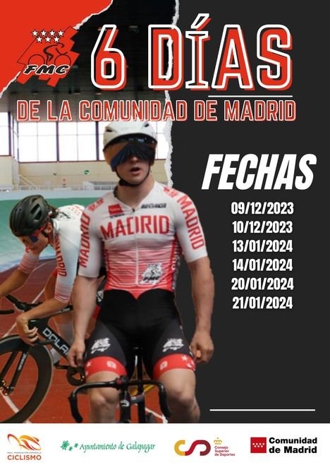 Los mejores ciclistas españoles, en ‘Los 6 días de la Comunidad de Madrid’ de Galapagar