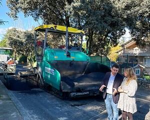 Finalizan las obras de renovación de la canalización de agua en la Colonia España de Galapagar