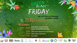 En vez de #BlackFriday, #GreenFriday en Cerceda este viernes