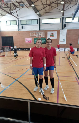 Guadarrama envía a cinco deportistas a Italia y Bélgica con las selecciones absoluta femenina y sub19 masculina de Floorball