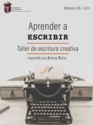 La escritora Jimena Tierra impartirá un taller de escritura gratuito en la Biblioteca de Guadarrama