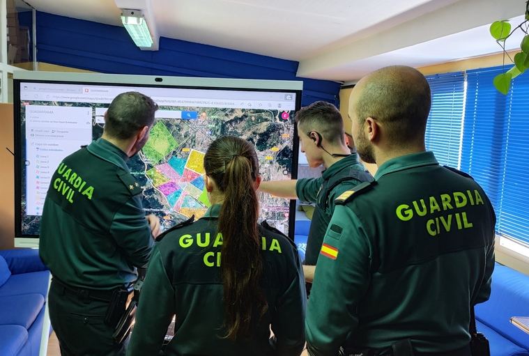 La Guardia Civil coordina la búsqueda en Guadarrama de un vecino desparecido desde el jueves